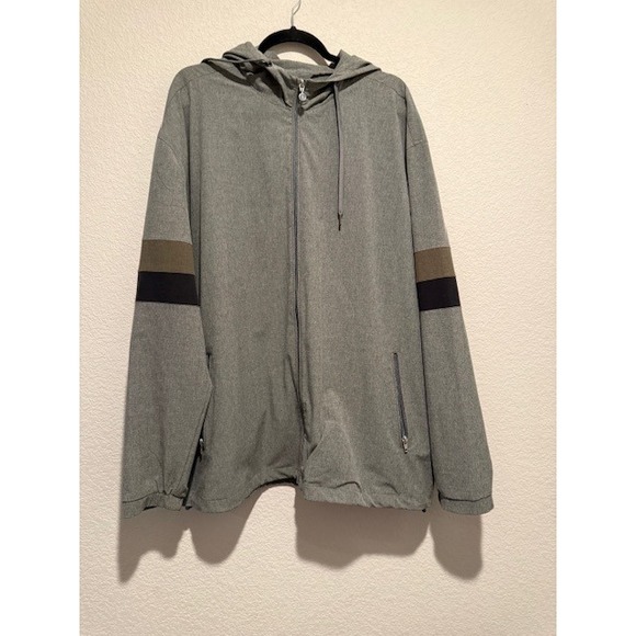 Linksoul Full Zip Golf Jacket‎ Lightweight Hooded XXL - Picture 1 of 7